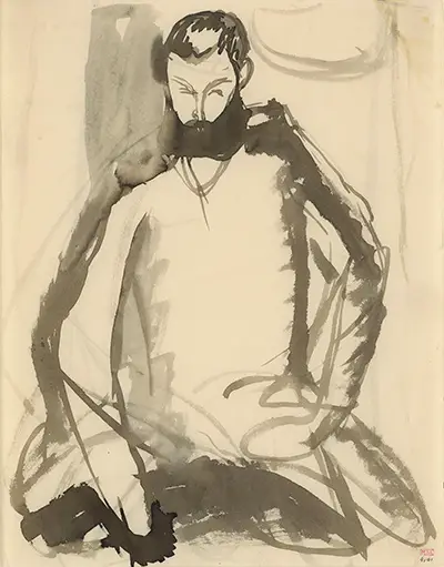 Bearded Man Amedeo Modigliani